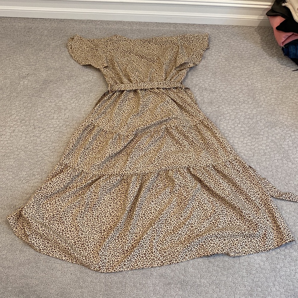SHEIN Leopard Print Dress - Picture 7 of 9